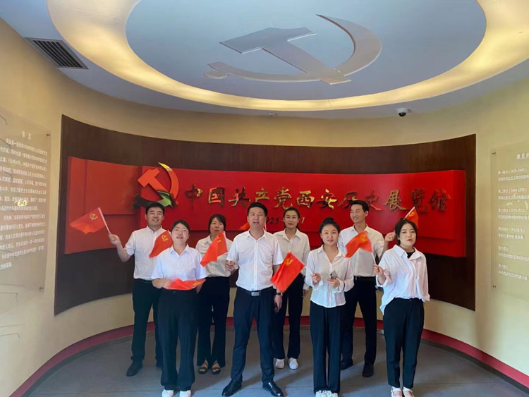 重温党史践初心——君卓创意走进西柏坡红色教育基地
