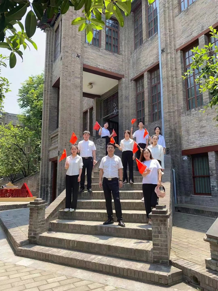 重温党史践初心——君卓创意走进西柏坡红色教育基地